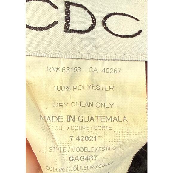 Vtg CDC Black Sheer 8 Dress Whimsigoth Dark Fairy Grunge Y2K Moody Dramatic - Picture 8 of 10